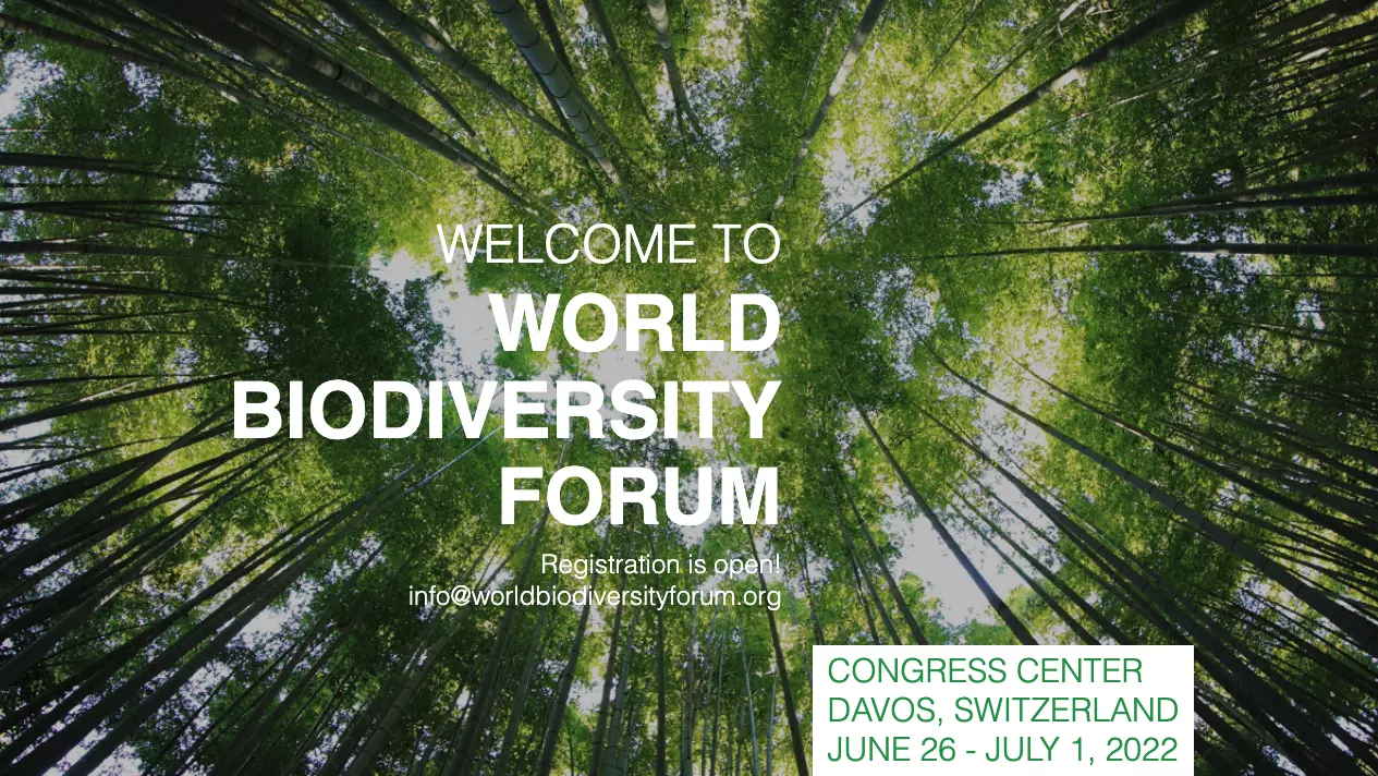 World Biodiversite Forum